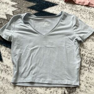 Target baby tee v neck